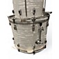 Used Ludwig 5 Piece rocker Pearl White Drum Kit