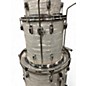 Used Ludwig 5 Piece rocker Pearl White Drum Kit
