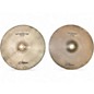 Used Zildjian 14in New Beat Hi Hat Pair Cymbal thumbnail