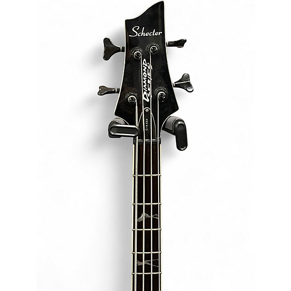 Used Schecter C4-XXX Black Electric Bass Guitar