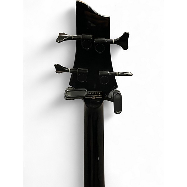 Used Schecter C4-XXX Black Electric Bass Guitar