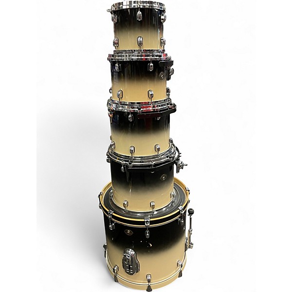 Used TAMA 4 Piece Starclassic Black Drum Kit