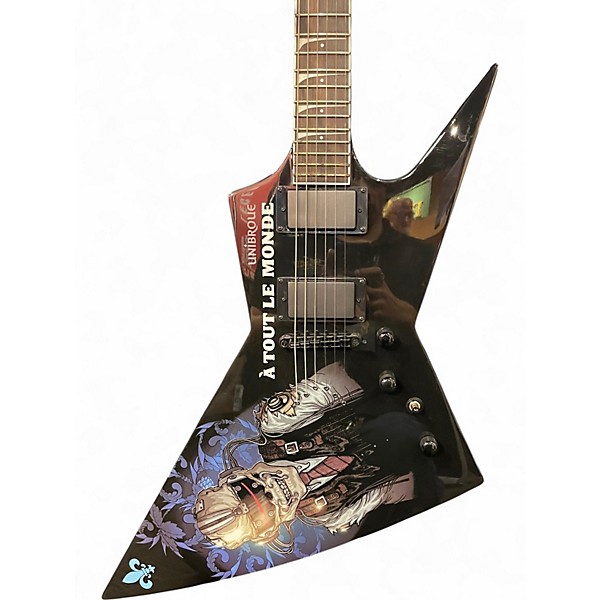 Used Dean SIGNATURE ZERO Custom Graphic Solid Body Electric Guitar