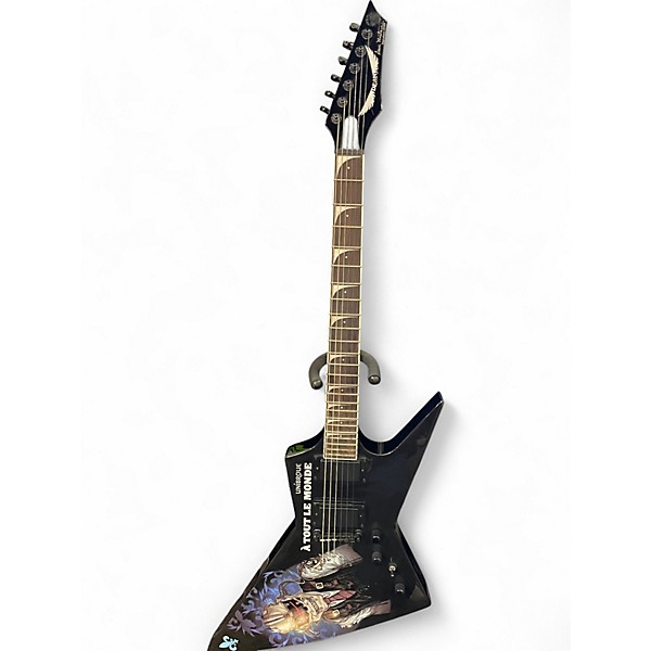 Used Dean SIGNATURE ZERO Custom Graphic Solid Body Electric Guitar