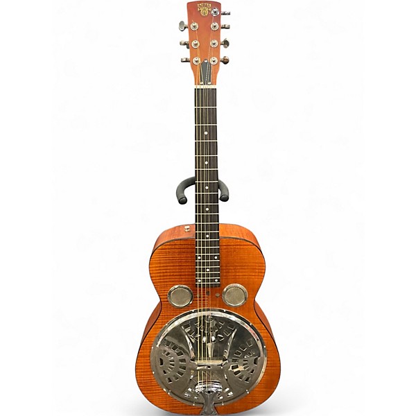 Used Dobro Resonator Natural Resonator Guitar