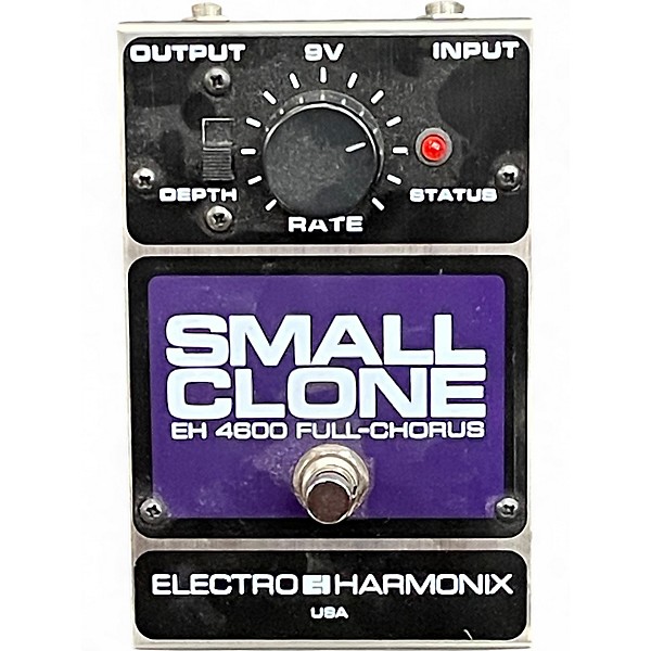 Used Electro-Harmonix Small Clone Analog Chorus Effect Pedal
