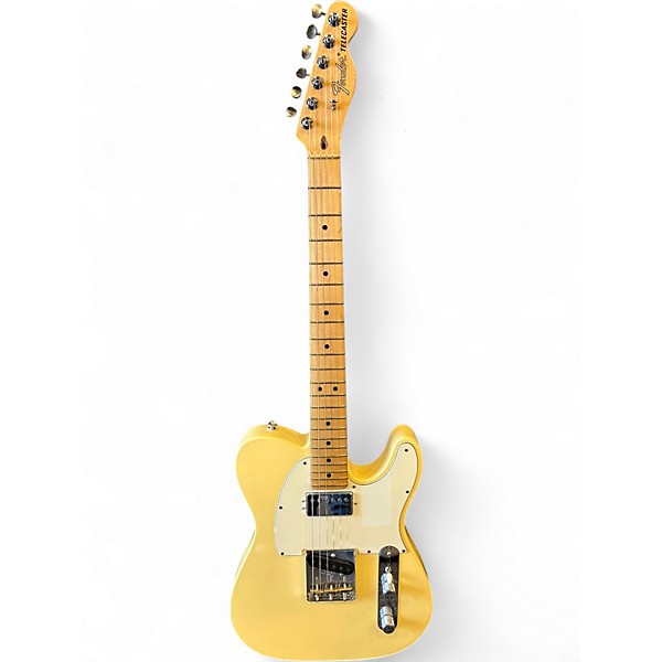 Used Fender American Performer Telecaster Hum Vintage White Solid Body Electric Guitar