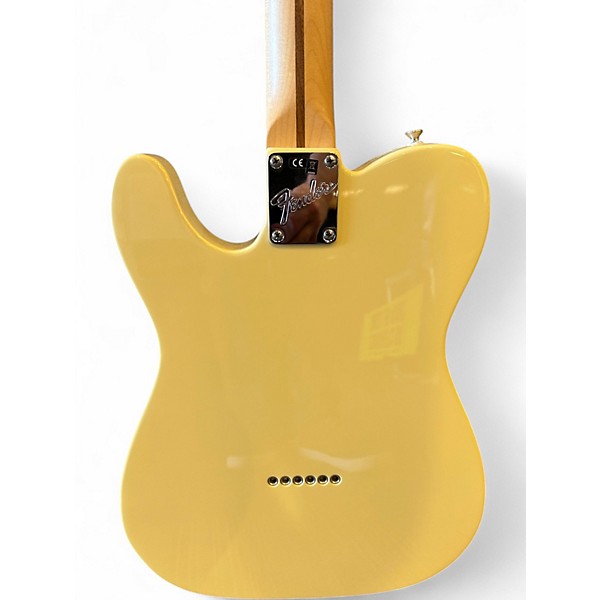 Used Fender American Performer Telecaster Hum Vintage White Solid Body Electric Guitar