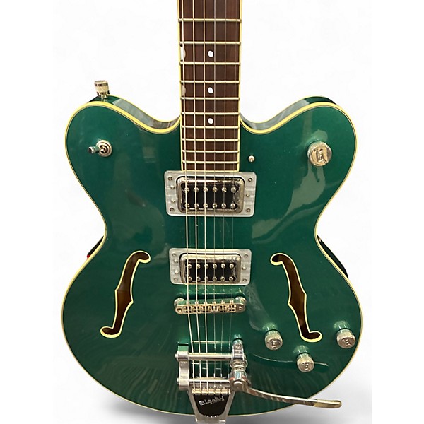 Used Gretsch Guitars G5622T Electromatic Center Block Double Cut Bigsby Metallic Green Hollow Body Electric Guitar