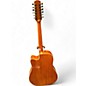 Used Wishmade GLD232CEQ-12 SBK Metallic Black 12 String Acoustic Electric Guitar