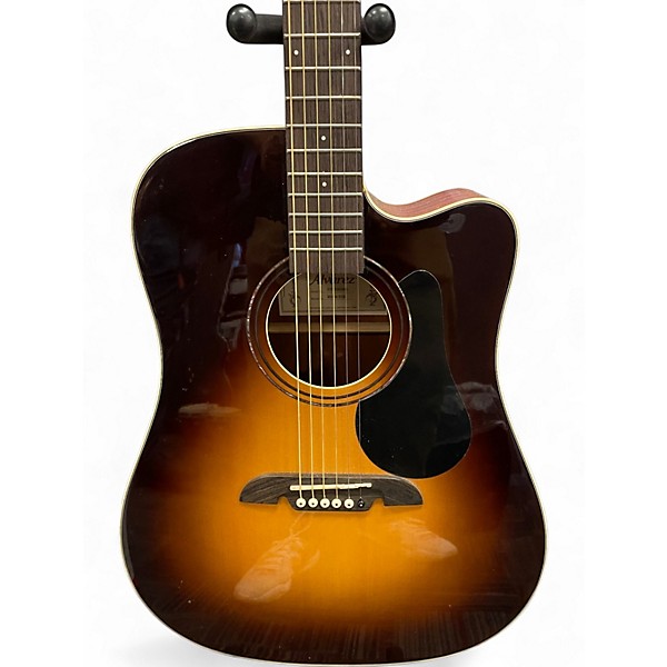 Used Alvarez RD26CESB 3 Color Sunburst Acoustic Electric Guitar