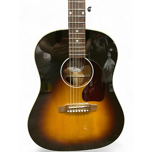 Used Gibson J45 Standard Vintage Sunburst Acoustic Electric Guitar