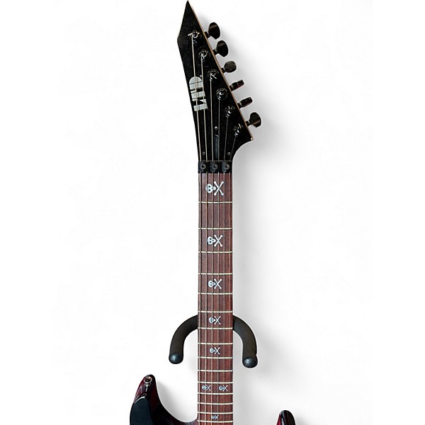 Used ESP LTD KH602 Kirk Hammett Signature Black Solid Body Electric Guitar