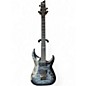 Used Schecter Guitar Research Hellraiser C1 Hybrid Trans Black Solid Body Electric Guitar thumbnail