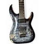 Used Schecter Guitar Research Hellraiser C1 Hybrid Trans Black Solid Body Electric Guitar