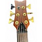 Used Schecter Guitar Research studio 6 2 Tone Sunburst Electric Bass Guitar