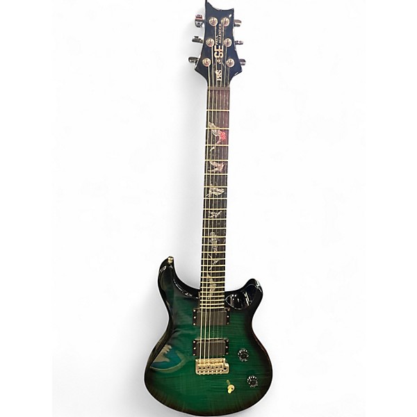 Used PRS Paul Allender Signature SE Emerald Green Solid Body Electric Guitar