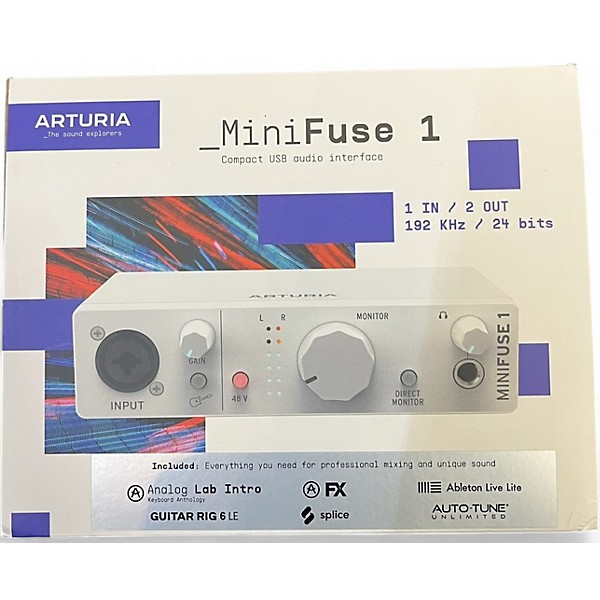 Used Arturia MINI FUSE 1 Audio Interface