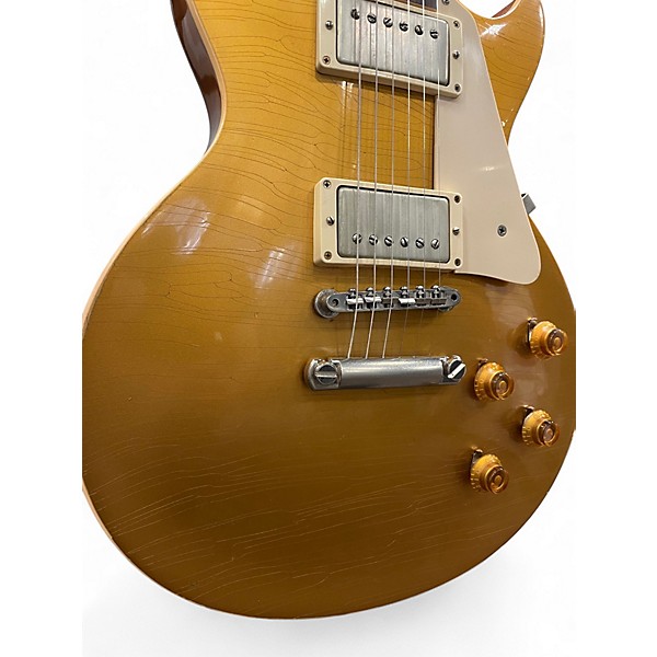 Used Gibson FACTORY AGED LES PAUL R8 Gold Top Solid Body Electric Guitar