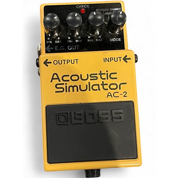 Used BOSS AC2 Acoustic Simulator Effect Pedal