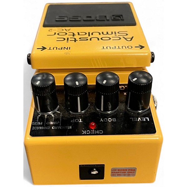 Used BOSS AC2 Acoustic Simulator Effect Pedal