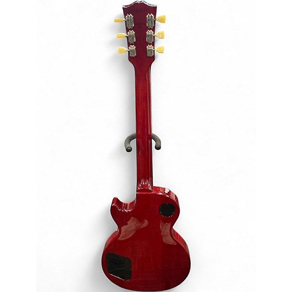 Used Gibson Les Paul Studio Trans Red Solid Body Electric Guitar
