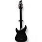 Used Schecter Guitar Research C1 Platinum Trans Black Solid Body Electric Guitar