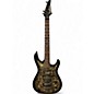 Used Washburn KC70V Black and Silver Solid Body Electric Guitar thumbnail