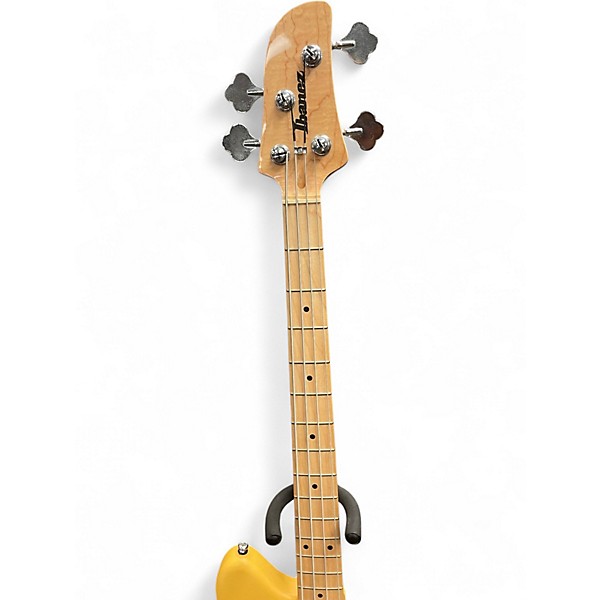 Used Ibanez TMB100 Yellow Electric Bass Guitar