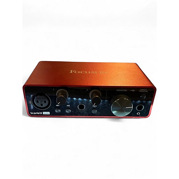 Used Focusrite Scarlett Solo Gen 3 Audio Interface