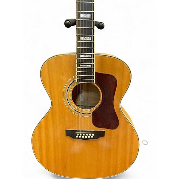 Used Takamine F-395MS Natural 12 String Acoustic Guitar