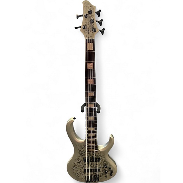 Used Ibanez BTB25TH5 Silver Electric Bass Guitar
