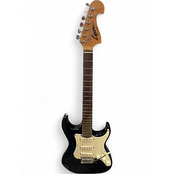 Used Lyon By Washburn s type Black Solid Body Electric Guitar