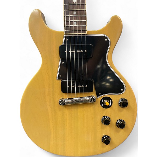 Used Epiphone Inspired by Gibson Les Paul Special double cut TV Yellow Solid Body Electric Guitar