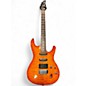 Used Ibanez SA260QM Orange Solid Body Electric Guitar thumbnail