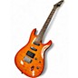 Used Ibanez SA260QM Orange Solid Body Electric Guitar