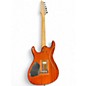 Used Ibanez SA260QM Orange Solid Body Electric Guitar