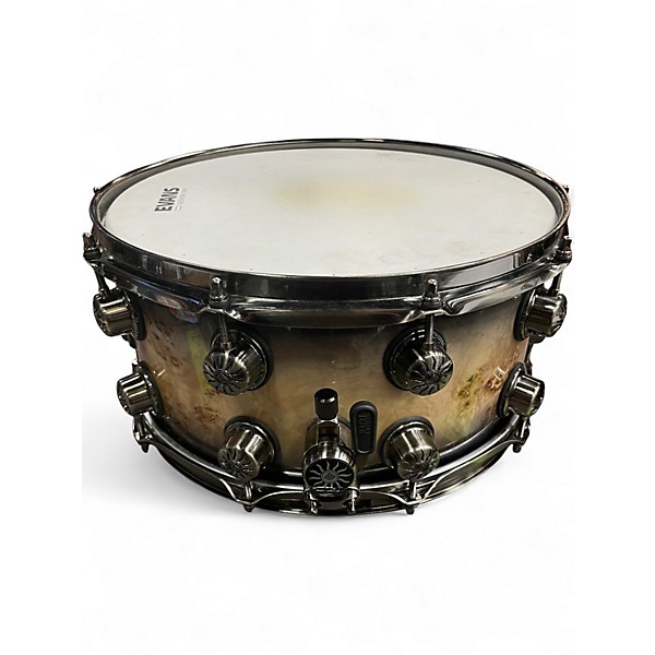 Used Natal Drums 7X14 Maple Natural Drum