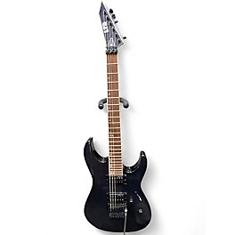 Used ESP LTD M200FM Black Solid Body Electric Guitar