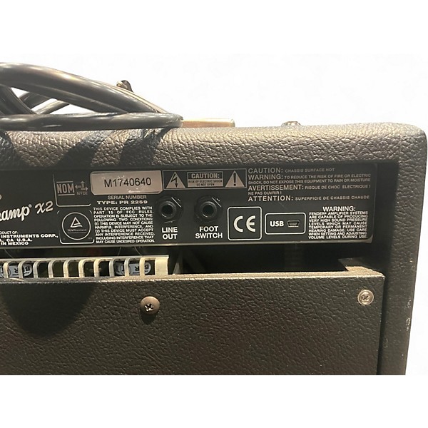Used Fender Super Champ X2 15W Tube Guitar Combo Amp