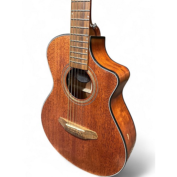 Used Breedlove WILDWOOD COMPANION SATIN CE Mahogany Acoustic Electric Guitar