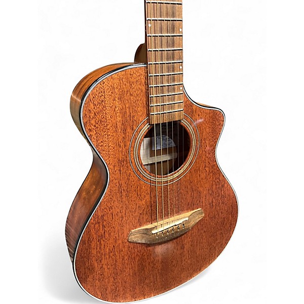 Used Breedlove WILDWOOD COMPANION SATIN CE Mahogany Acoustic Electric Guitar