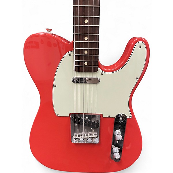 Used Fender Vintera 50s Telecaster Fiesta Red Solid Body Electric Guitar