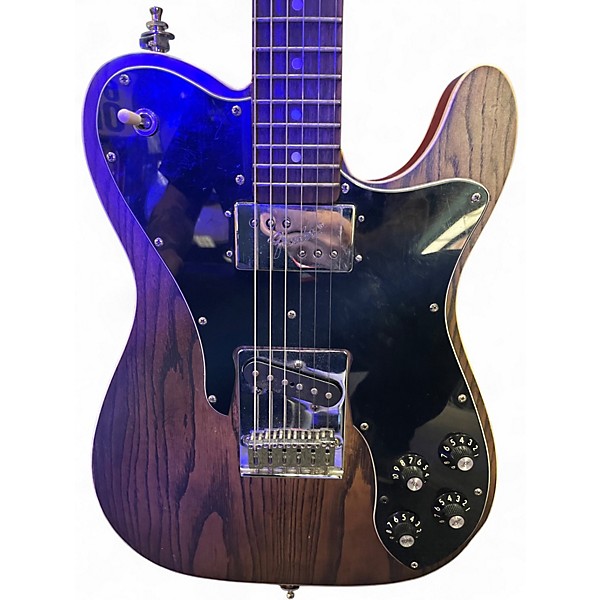 Used Custom Mike Vasquez T style Brown Solid Body Electric Guitar