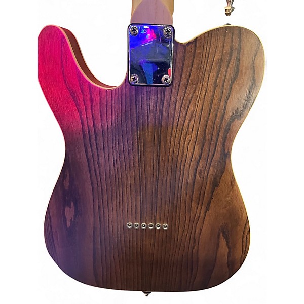 Used Custom Mike Vasquez T style Brown Solid Body Electric Guitar