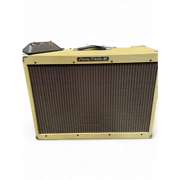 Used Peavey Classic 50 50W 2x12 Tube Guitar Combo Amp