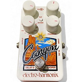 Used Electro-Harmonix Canyon Delay and Looper Effect Pedal