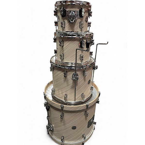 Used PDP by DW 4 Piece Concept Series TWISTED IVORY Drum Kit