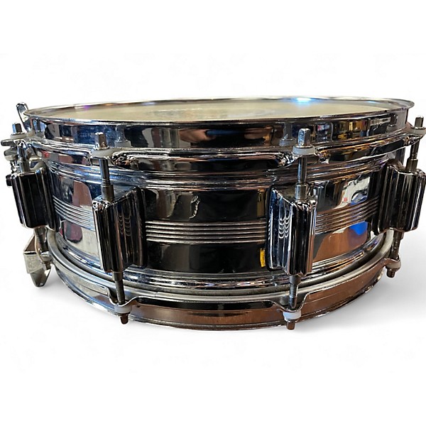Used Rogers 14in DYNASONIC 14X5 Silver Drum