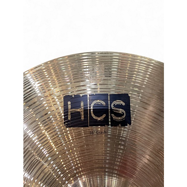Used MEINL 16in HCS Crash Cymbal